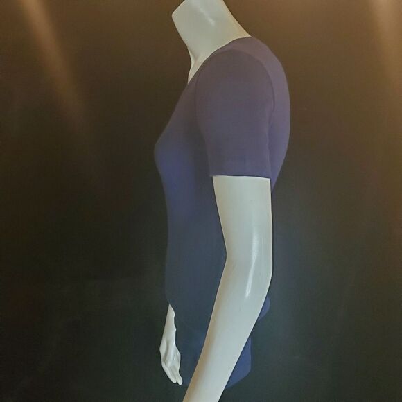 NWT J. Crew Perfect Fit Navy Blue Cotton Short Sleeve Tee Shirt (XXS) - Picture 4 of 7